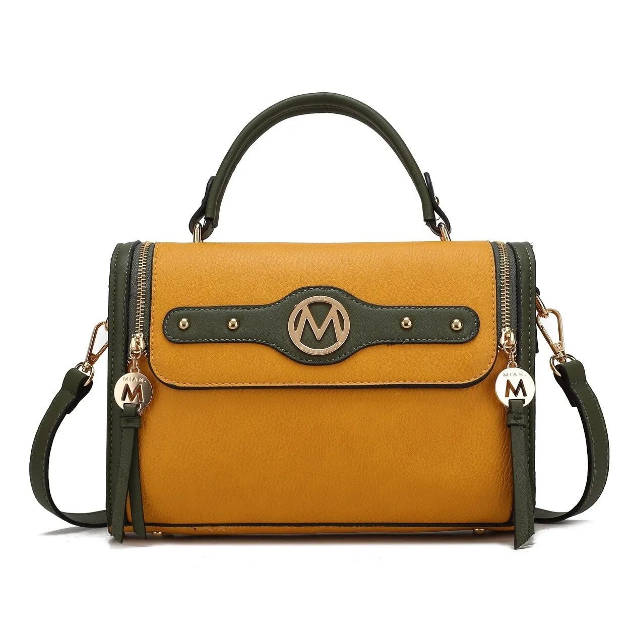 Mkfcollection Sabrina Ll Shoulder Bag Vegan Leather Designer Handbag sold by Zulily product image thumbnail 5