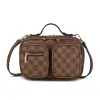 Mkfcollection Jolene Crossbody Bag Vegan Leather Designer Handbag sold by Zulily