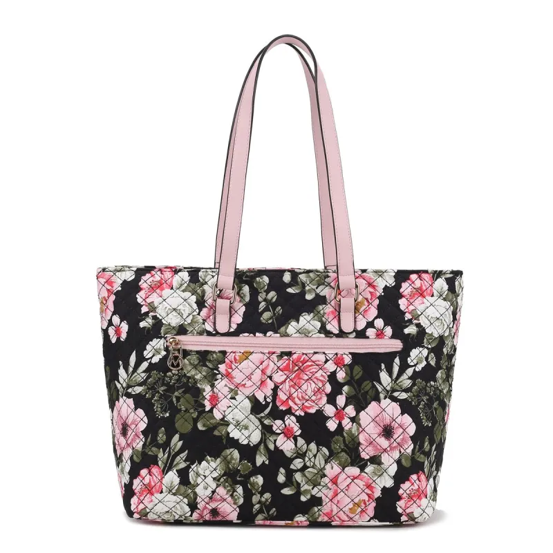 Mkfcollection Hallie Tote Bag Vegan Leather Designer Handbag sold by Zulily