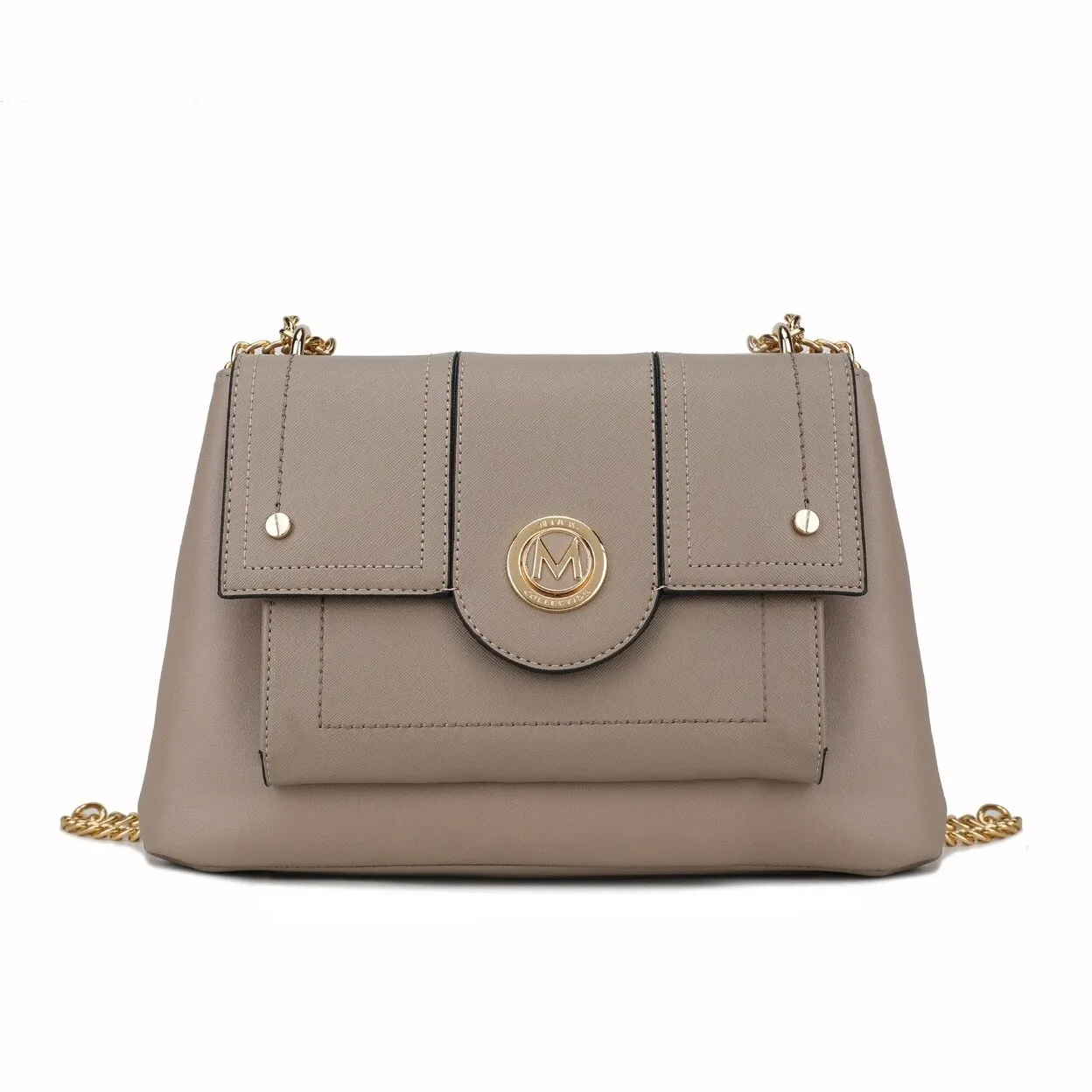 Mkfcollection Eden Shoulder Bag Vegan Leather Designer Handbag sold by Zulily product image thumbnail 5
