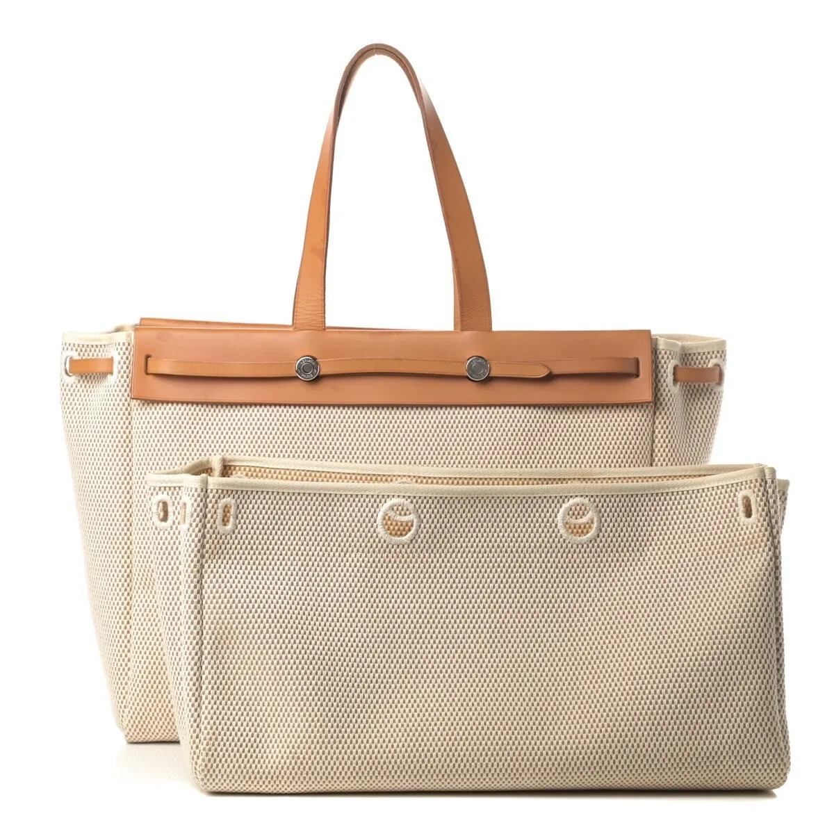 Hermes Herbag Cabas (Pre-Owned) - PM sold by Zulily
