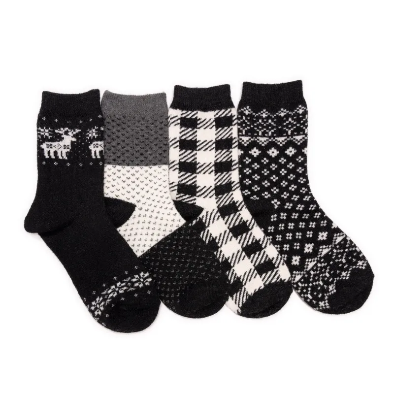 Women's 4 Pack Holiday Boot Socks sold by Zulily