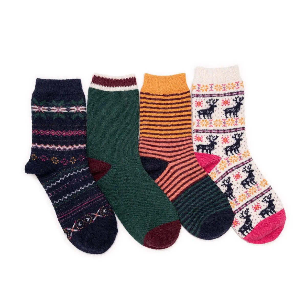 Women's 4 Pack Holiday Boot Socks sold by Zulily product image thumbnail 5