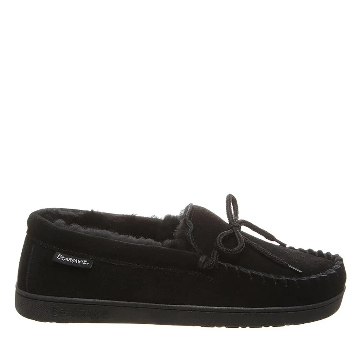 Bearpaw Casual Slippers Mens Moc II Wide Cow Suede Upper 2382M sold by Zulily product image thumbnail 3