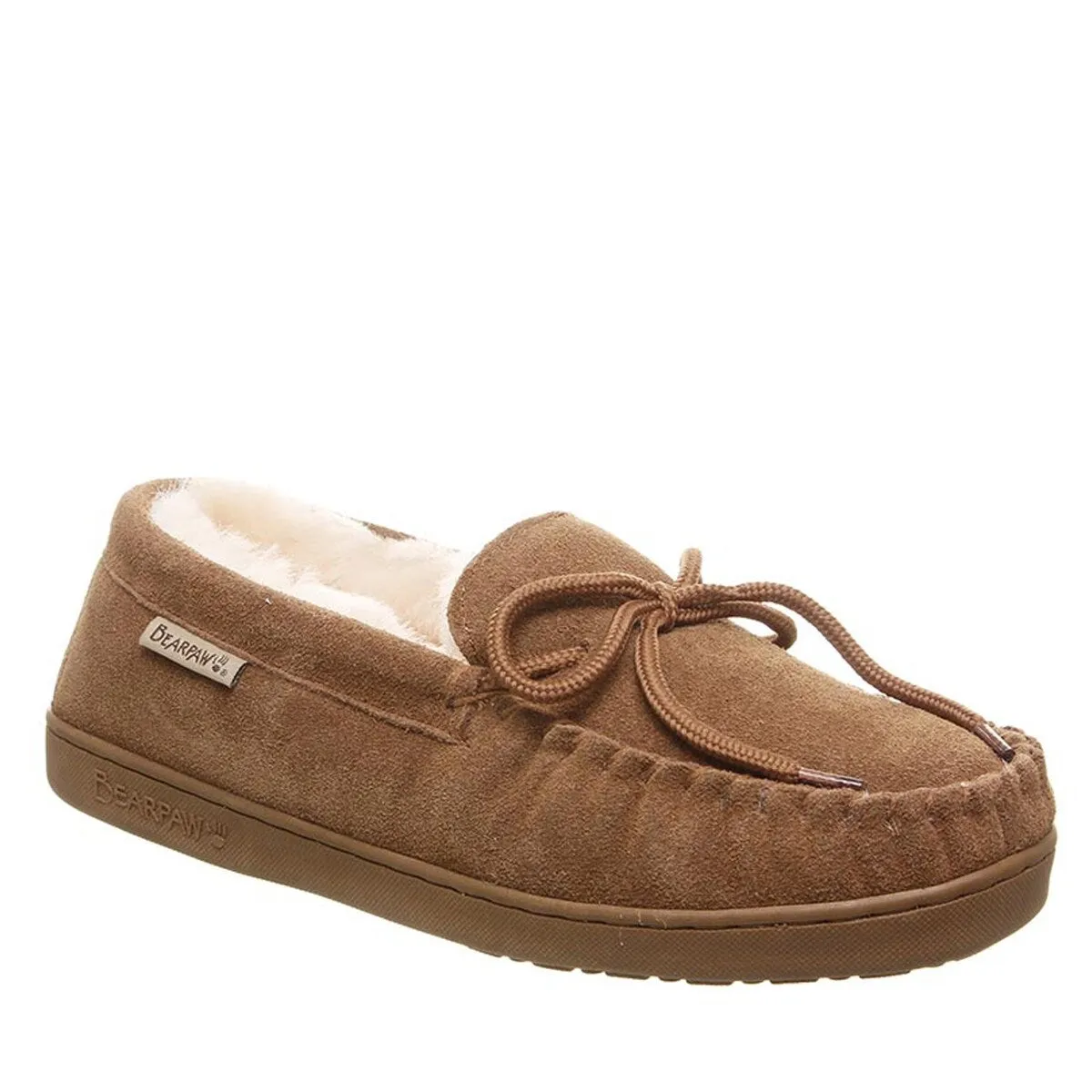 Bearpaw Casual Slippers Mens Moc II Wide Cow Suede Upper 2382M sold by Zulily product image thumbnail 5