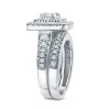 14k Gold 1 3/5ct TDW Diamond Halo Engagement Ring Set by Auriya sold by Zulily