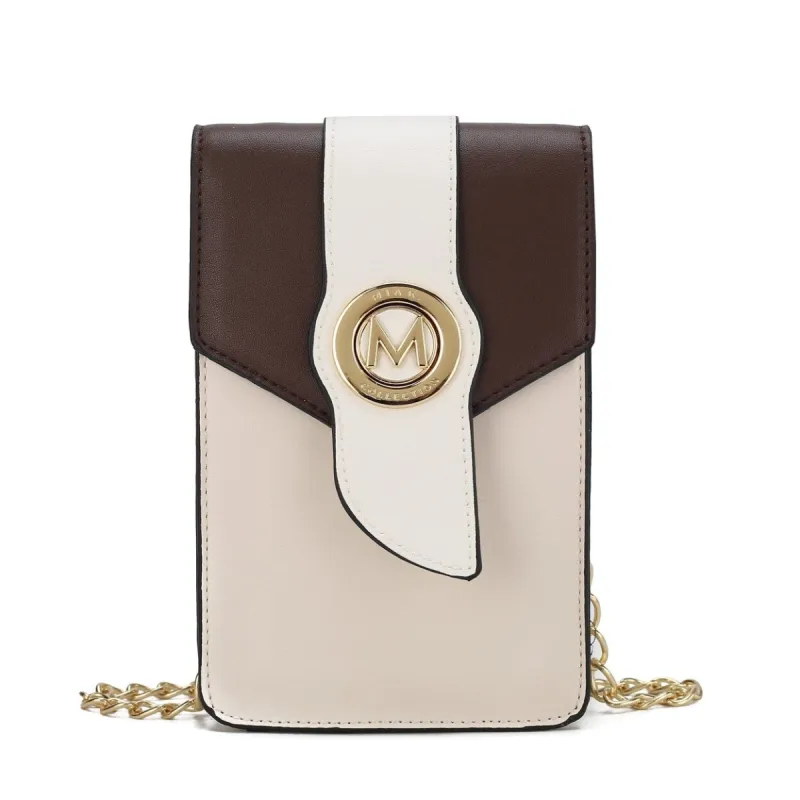 Mkfcollection Dixie Phone Crossbody Bag Vegan Leather Designer Handbag sold by Zulily
