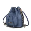 Mkfcollection Azalea Bucket Bag Vegan Leather Designer Handbag sold by Zulily