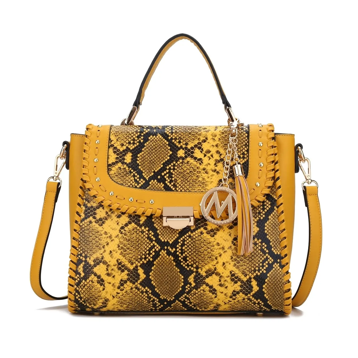 Mkfcollection Lilli Shoulder Bag Vegan Leather Designer Handbag sold by Zulily product image thumbnail 4