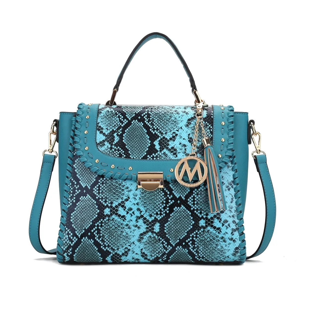 Mkfcollection Lilli Shoulder Bag Vegan Leather Designer Handbag sold by Zulily product image thumbnail 5