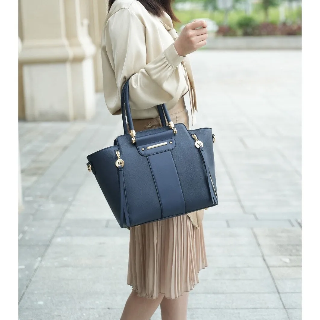 Mkfcollection Eliana Tote Bag Wallet Set Vegan Leather Designer Handbag sold by Zulily product image thumbnail 3