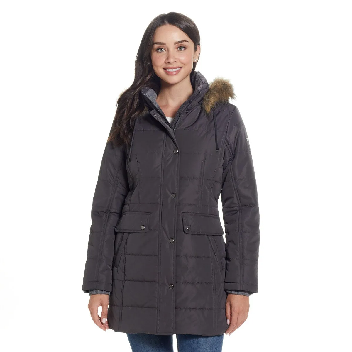 Parka with Faux Fur Hood sold by Zulily