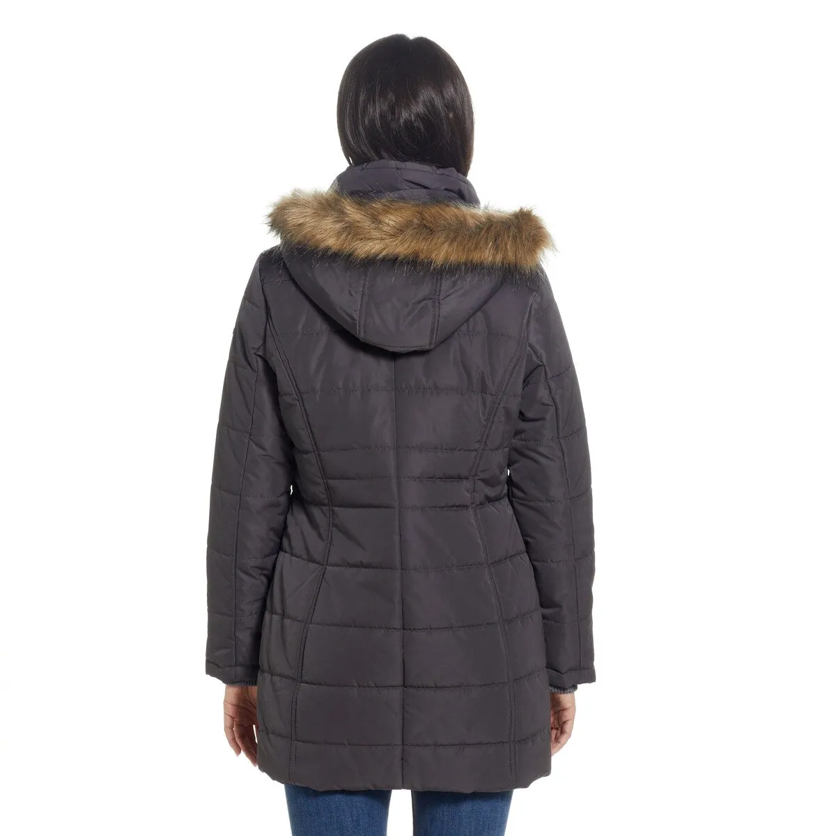 Parka with Faux Fur Hood sold by Zulily product image thumbnail 2