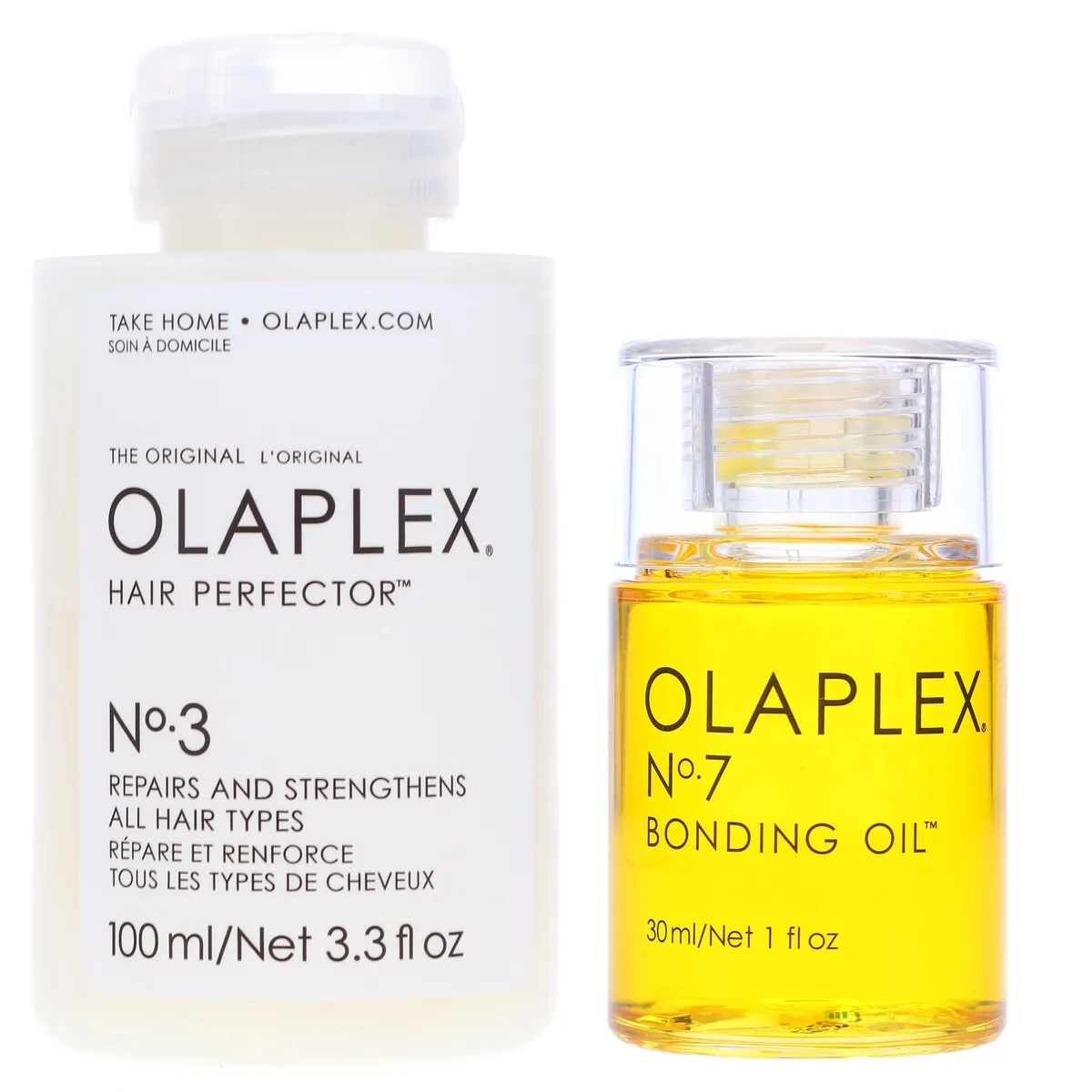 Olaplex No. 3 Hair Perfector 3.3 oz & No. 7 Bonding Oil 1 oz Combo Pack sold by Zulily