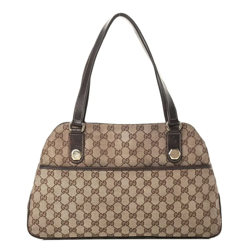 Gucci Charmy Shoulder Bag GG Canvas (Pre-Owned) - One Size sold by Zulily