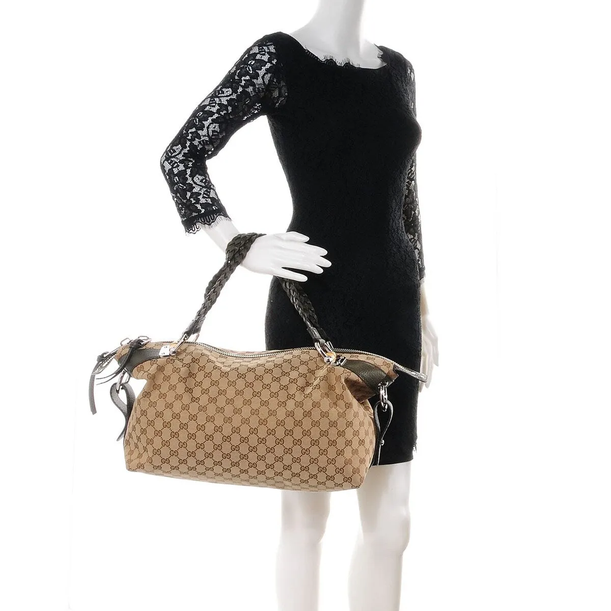 Gucci Braided Handle Shoulder Bag (Pre-Owned) - One Size sold by Zulily product image thumbnail 2