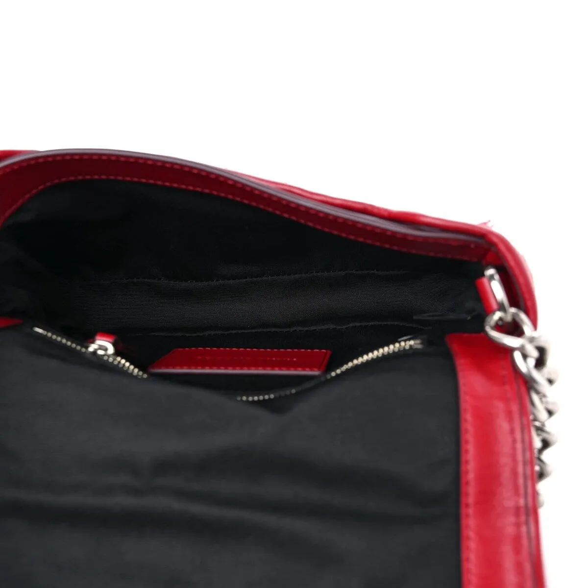 Marc Jacobs Denim Snapshot Shoulder Bag Red Multicolor (Pre-Owned) - One Size sold by Zulily product image thumbnail 5