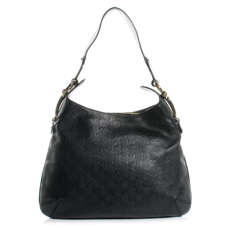 Gucci Horsebit Shoulder Bag Guccissima (Pre-Owned) - One Size sold by Zulily