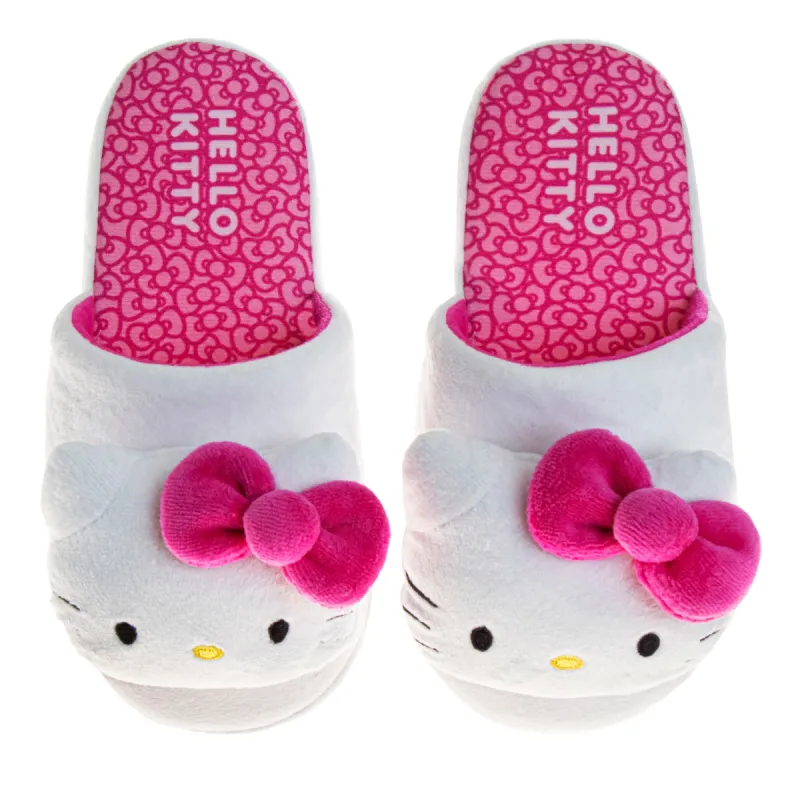 Hello Kitty Ladies Dual Sizes Slippers sold by Zulily