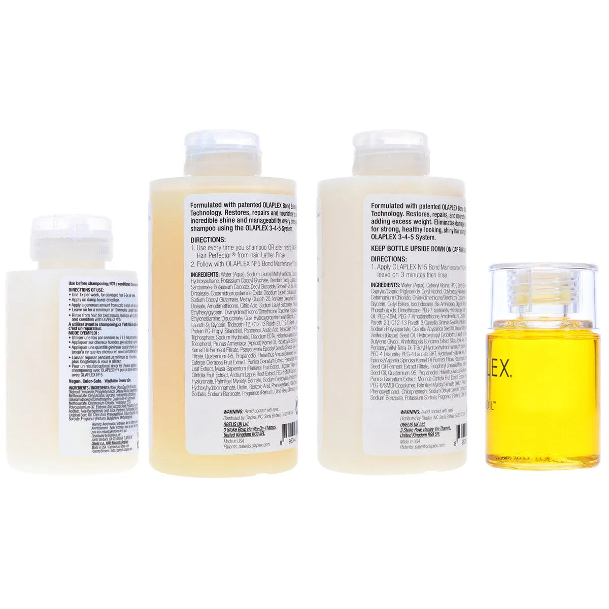 Olaplex No. 3 Hair Perfector 3.3 oz, No.4 Bond Maintenance Shampoo and No. 5 Bond Maintenance Conditioner 8.5 oz & No. 7 Bonding sold by Zulily product image thumbnail 3