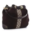 Gucci Drawstring Shoulder Bag GG Canvas (Pre-Owned) - One Size sold by Zulily