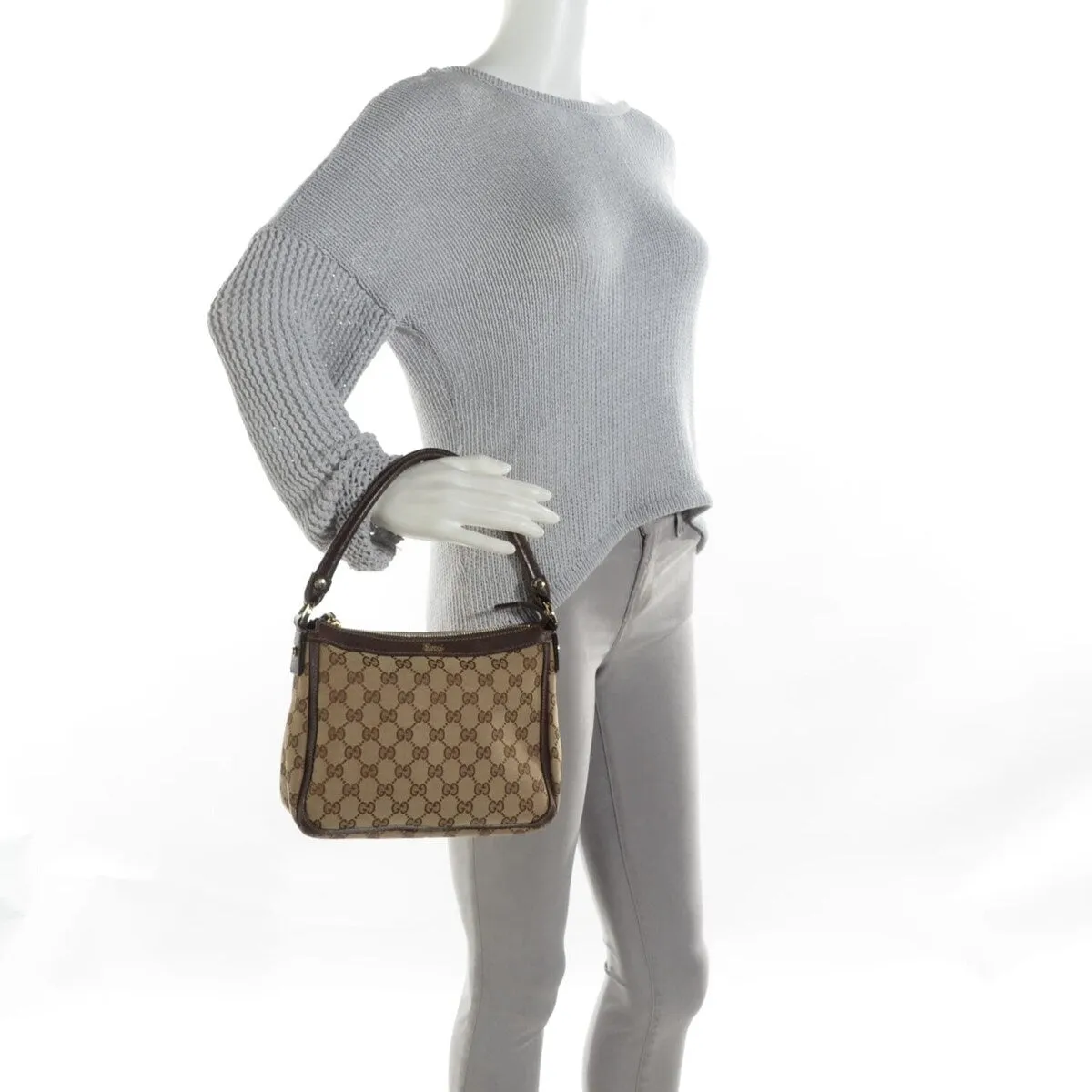 Gucci Abbey Shoulder Bag GG Canvas (Pre-Owned) - One Size sold by Zulily product image thumbnail 2