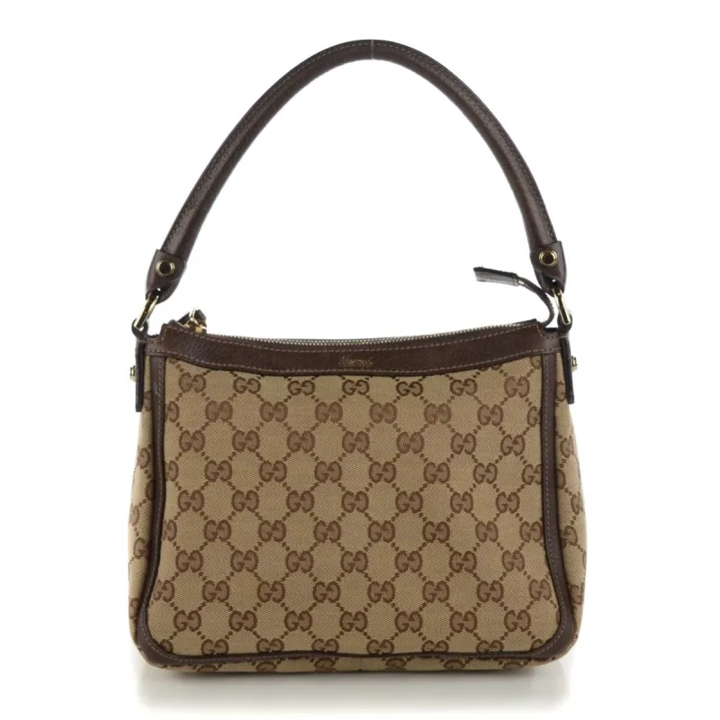 Gucci Abbey Shoulder Bag GG Canvas (Pre-Owned) - One Size sold by Zulily