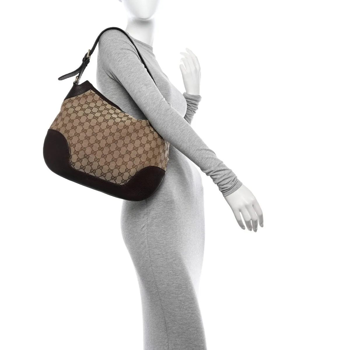 Gucci Charlotte Hobo Bag GG Canvas (Pre-Owned) - One Size sold by Zulily product image thumbnail 2