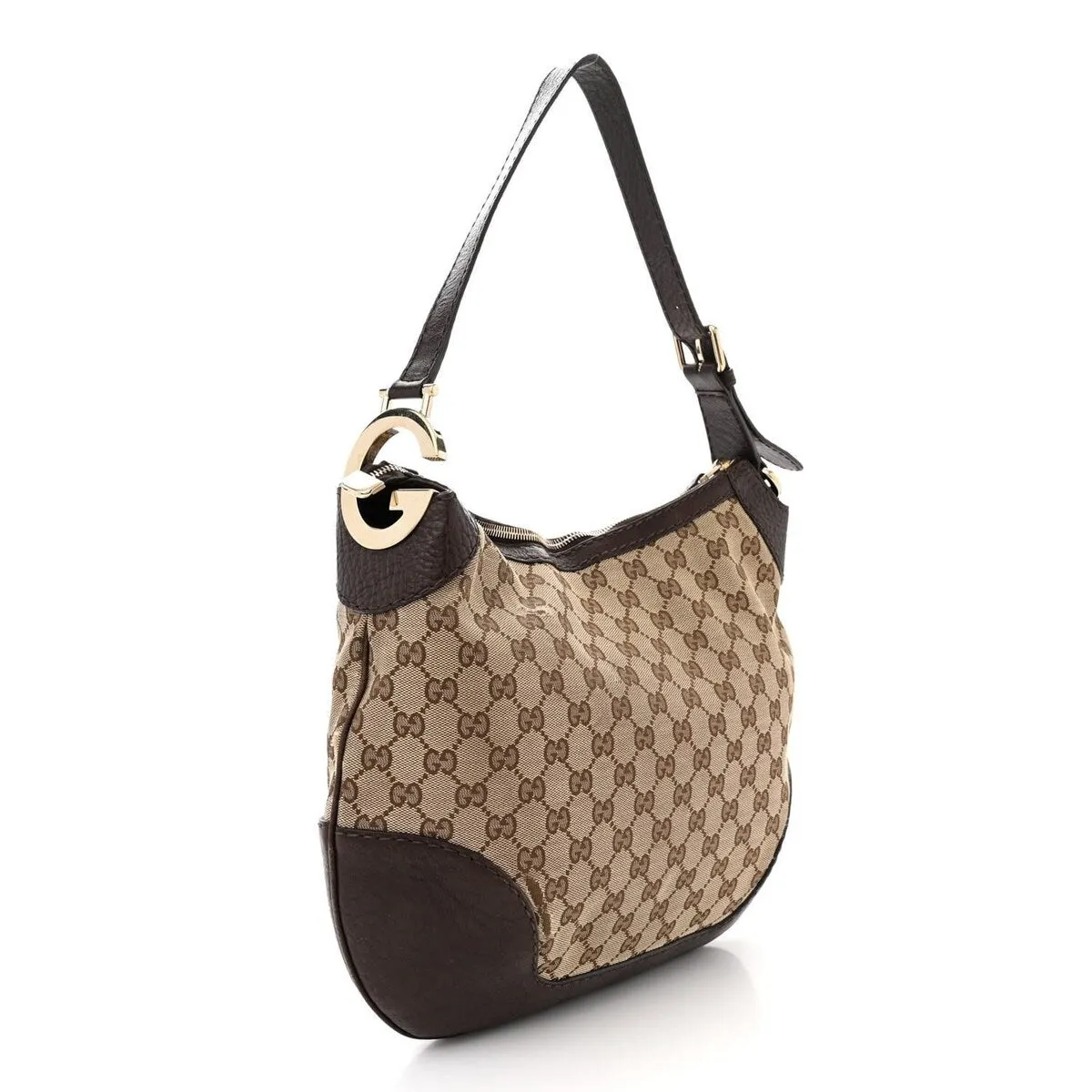 Gucci Charlotte Hobo Bag GG Canvas (Pre-Owned) - One Size sold by Zulily product image thumbnail 3