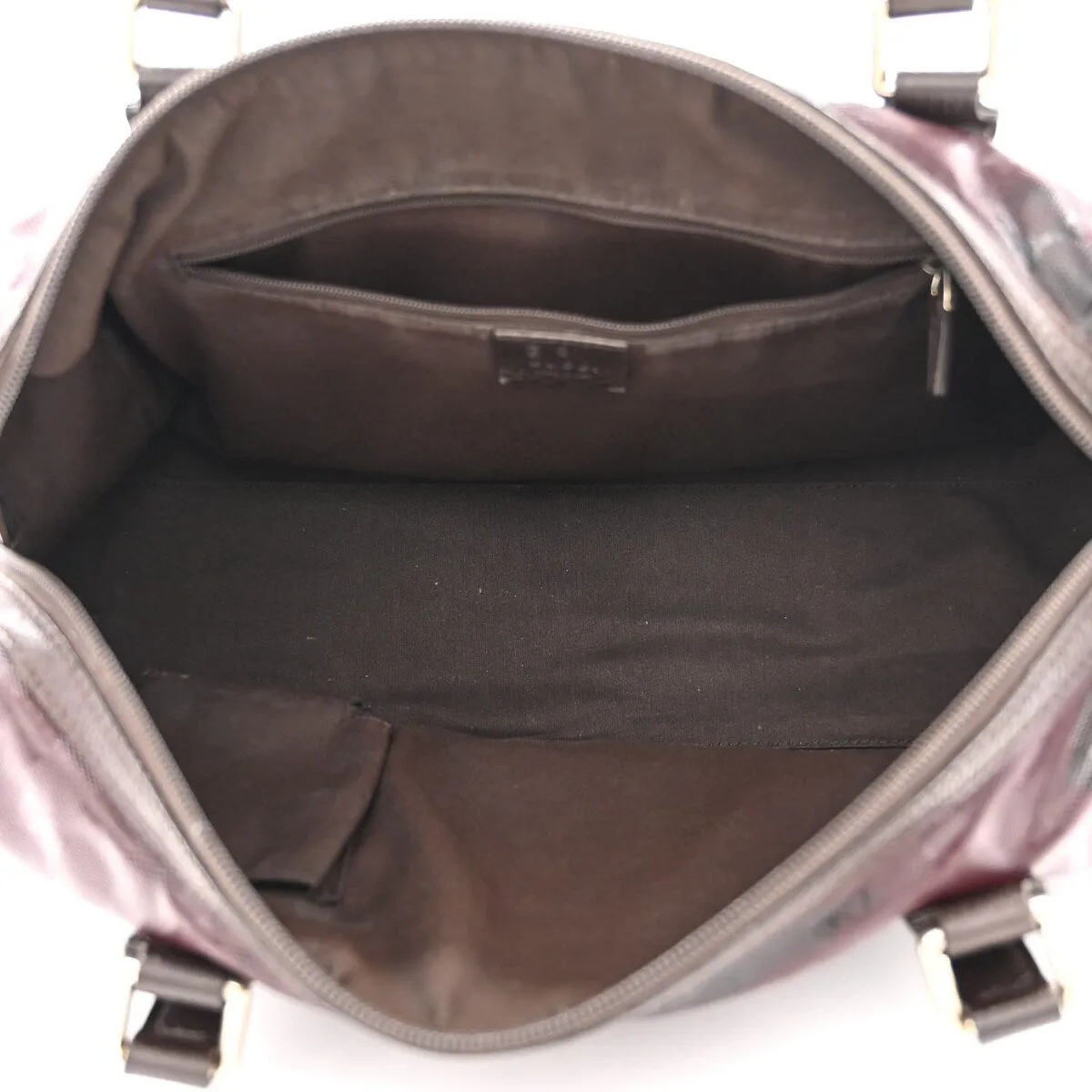 Gucci Imprime Monogram Boston Bordeaux (Pre-Owned) - One Size sold by Zulily product image thumbnail 5