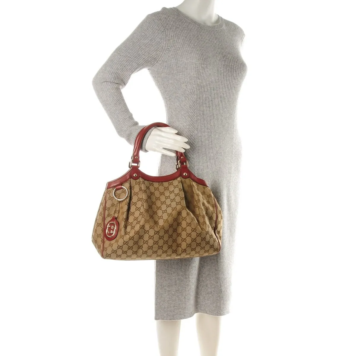 Gucci Sukey Handbag GG Canvas (Pre-Owned) - One Size sold by Zulily product image thumbnail 2