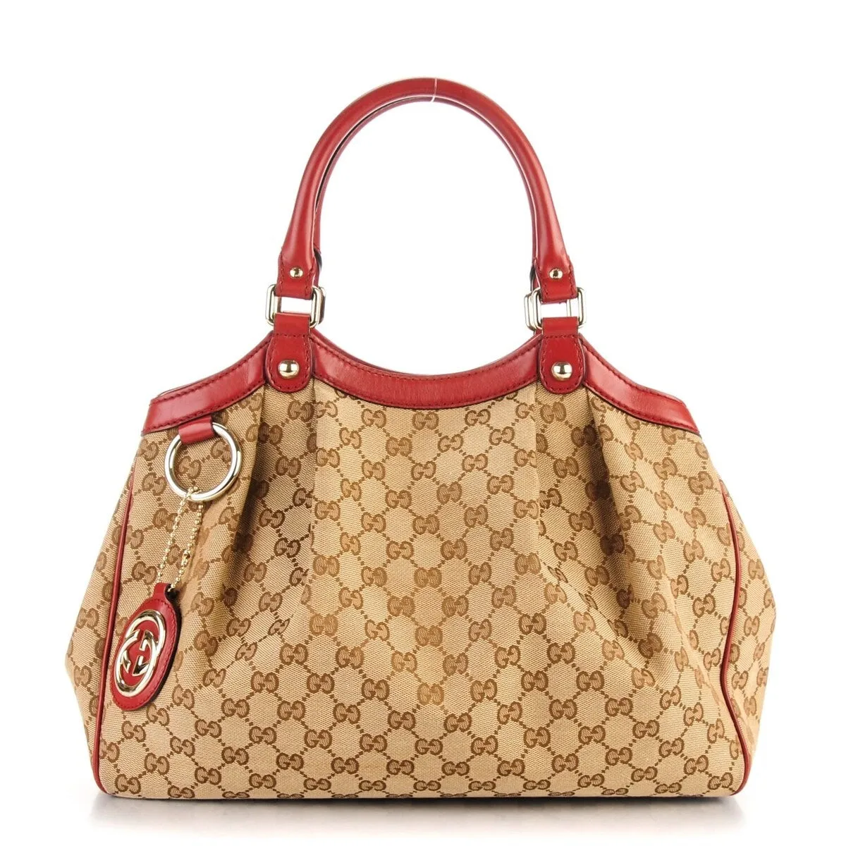 Gucci Sukey Handbag GG Canvas (Pre-Owned) - One Size sold by Zulily
