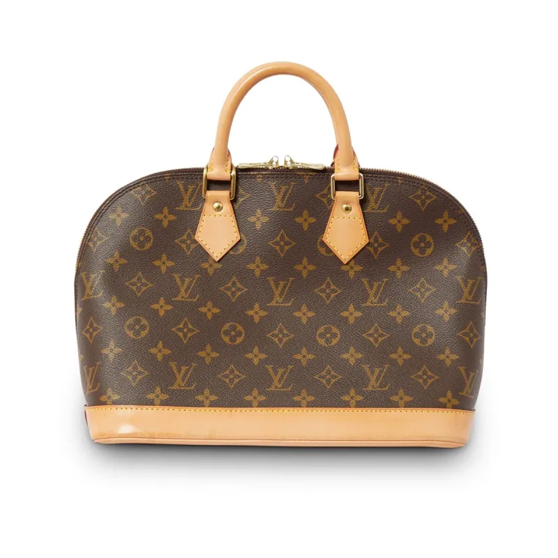 Louis Vuitton Patent Monogram Alma BB Scarlet (Pre-Owned) - PM sold by Zulily