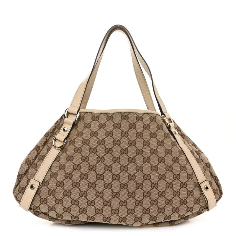 Gucci Abbey Tote Bag GG Canvas (Pre-Owned) - One Size sold by Zulily