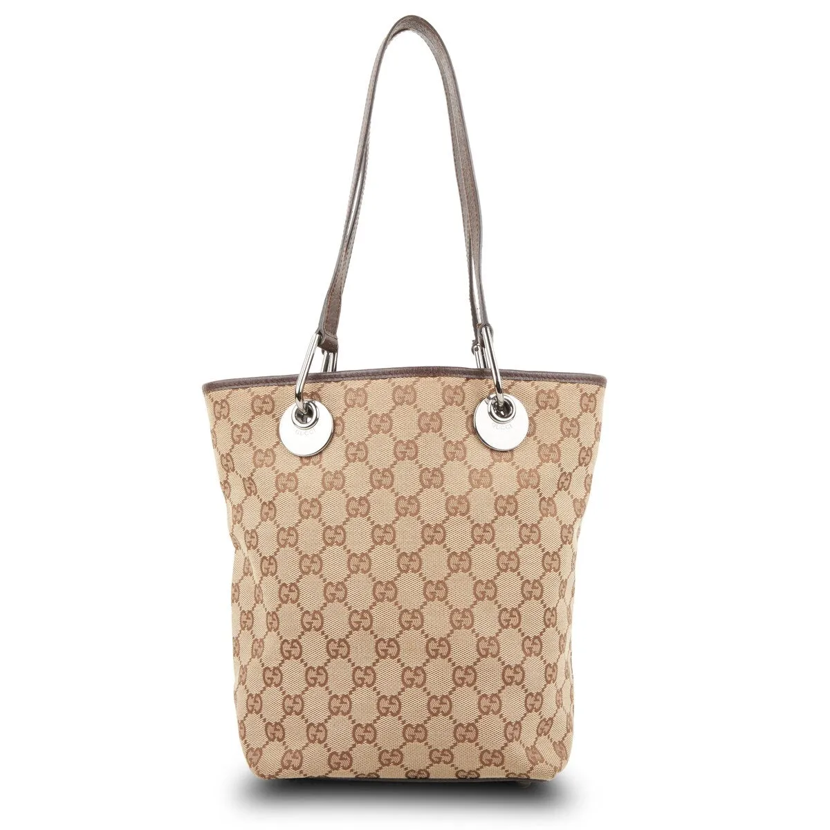 Gucci Eclipse Tote Bag GG Canvas (Pre-Owned) - One Size sold by Zulily product image thumbnail 4