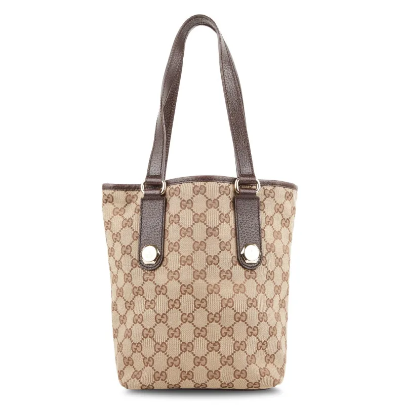 Gucci Charmy Tote Bag GG Canvas (Pre-Owned) - One Size sold by Zulily