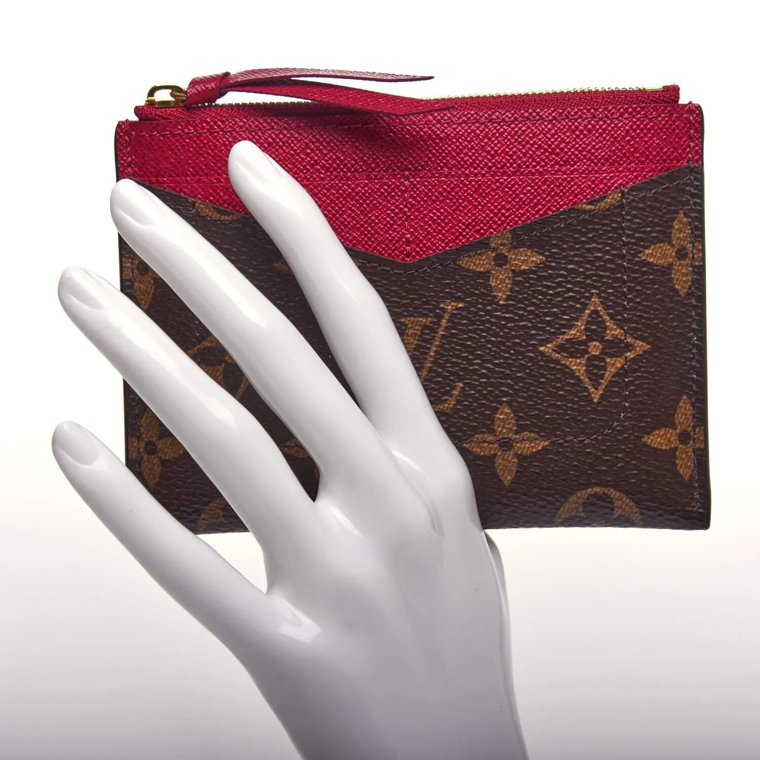 Louis Vuitton Zipped Card Holder Monogram (Pre-Owned) - One Size sold by Zulily product image thumbnail 4