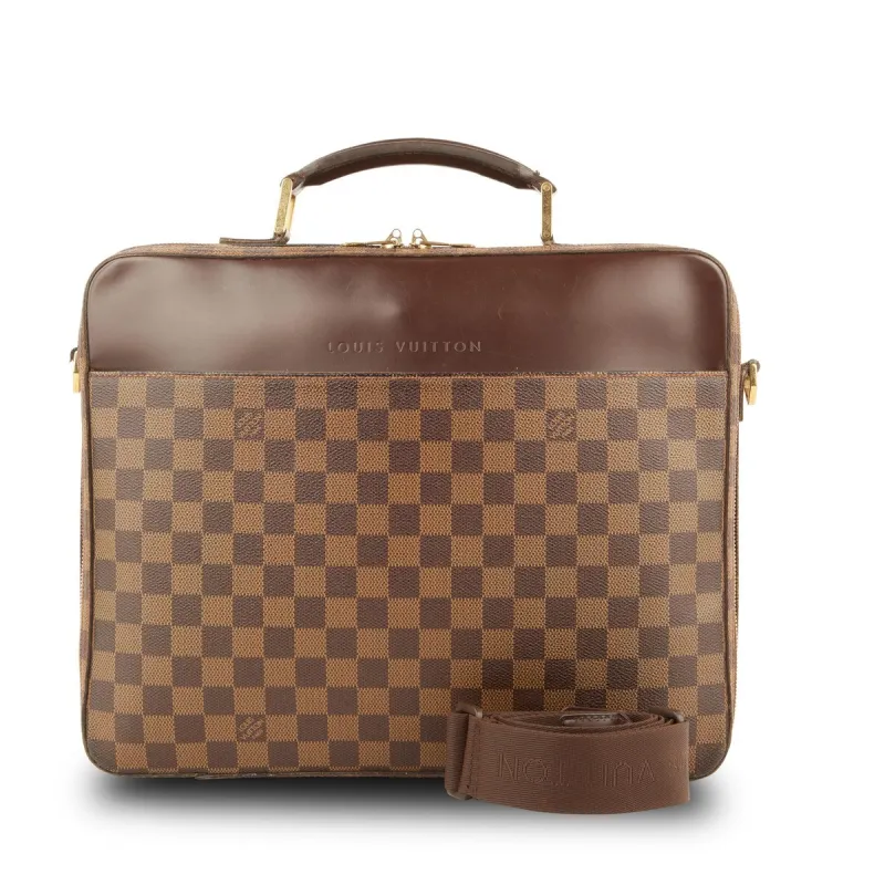 Louis Vuitton Sabana Briefcase Damier Ebene (Pre-Owned) - One Size sold by Zulily