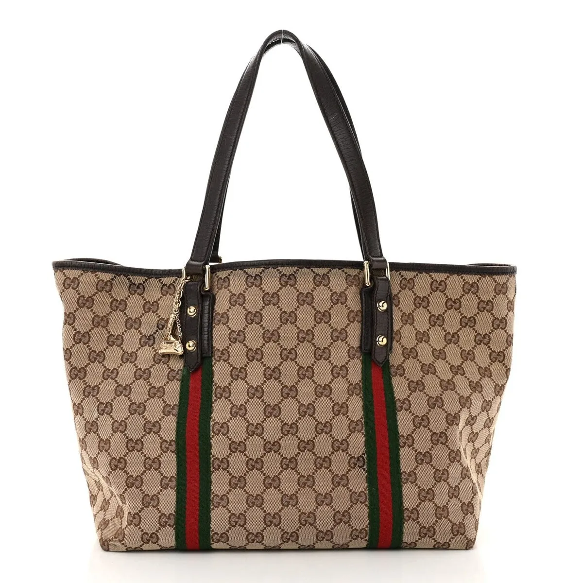 Gucci Tote Bag GG Canvas (Pre-Owned) - One Size sold by Zulily