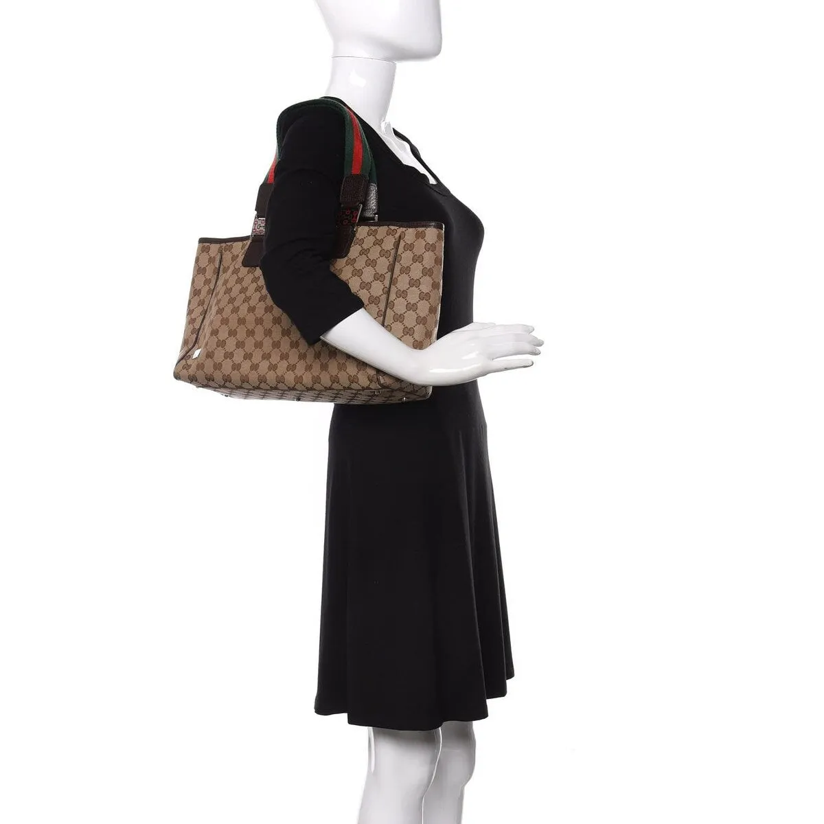 Gucci Tote Bag GG Canvas (Pre-Owned) - One Size sold by Zulily product image thumbnail 2