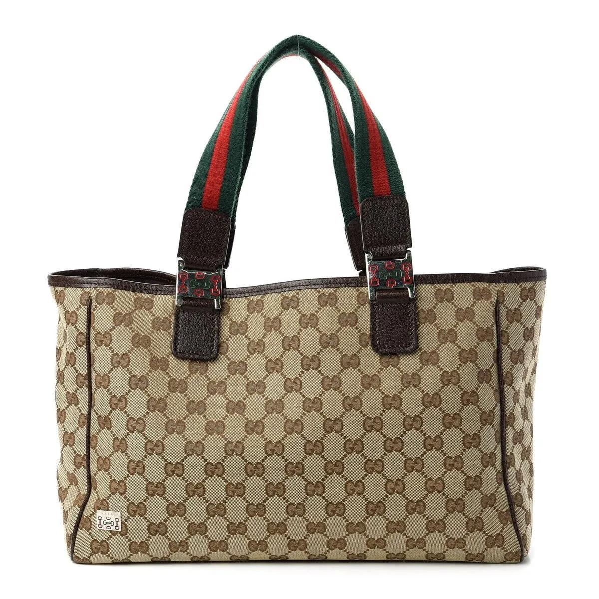 Gucci Tote Bag GG Canvas (Pre-Owned) - One Size sold by Zulily