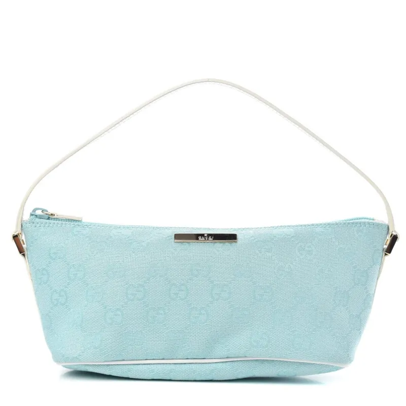 Gucci Boat Pochette GG Canvas (Pre-Owned) - One Size sold by Zulily