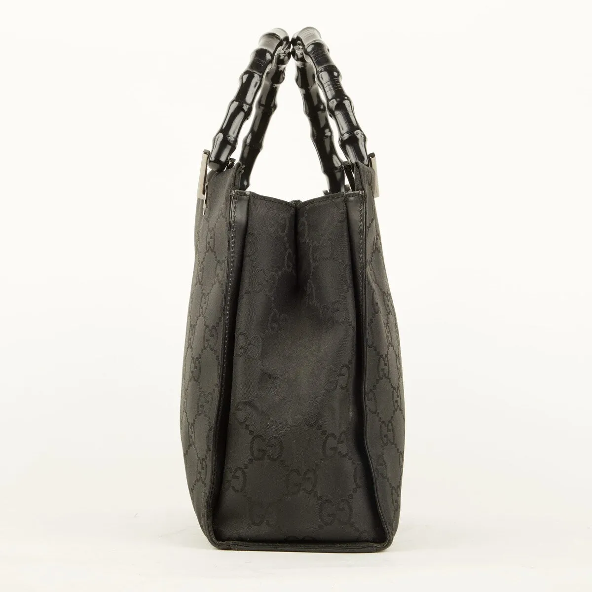 Gucci Bamboo Tote Bag GG Nylon (Pre-Owned) - One Size sold by Zulily product image thumbnail 2