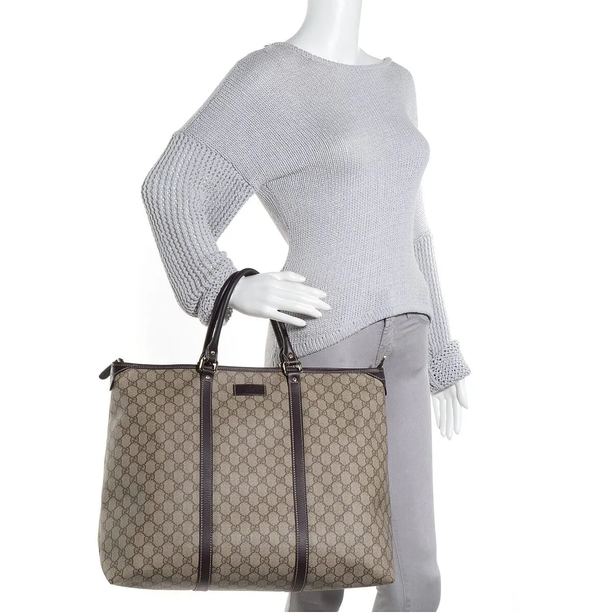 Gucci Tote Bag GG Supreme (Pre-Owned) - One Size sold by Zulily product image thumbnail 2