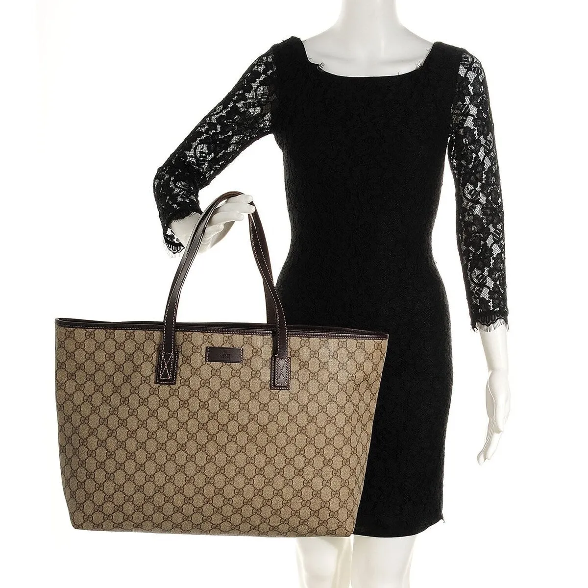 Gucci Tote Bag GG Supreme (Pre-Owned) - One Size sold by Zulily product image thumbnail 2