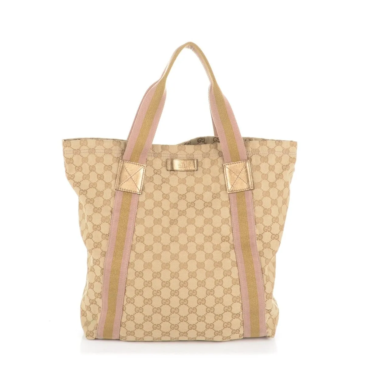 Gucci Web Tote Bag (Pre-Owned) - One Size sold by Zulily
