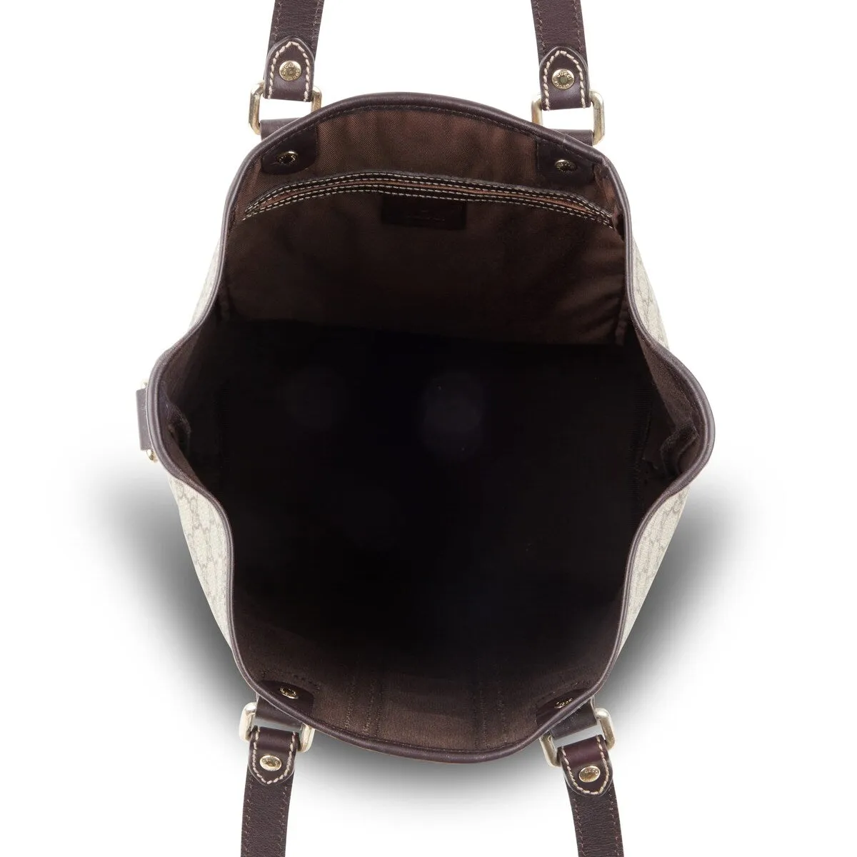 Gucci Tote Bag GG Supreme (Pre-Owned) - One Size sold by Zulily product image thumbnail 4