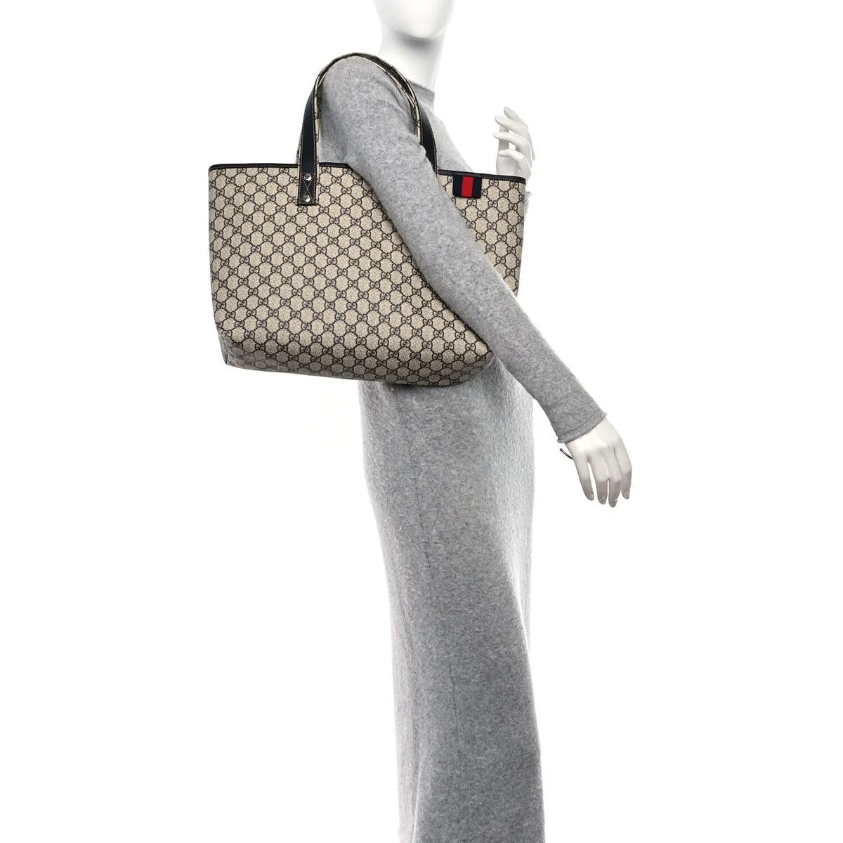 Gucci Tote Bag GG Supreme (Pre-Owned) - One Size sold by Zulily product image thumbnail 2