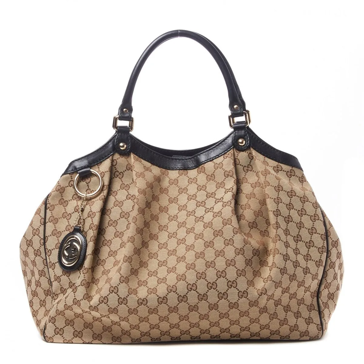 Gucci Sukey Tote Bag GG Canvas (Pre-Owned) - One Size sold by Zulily