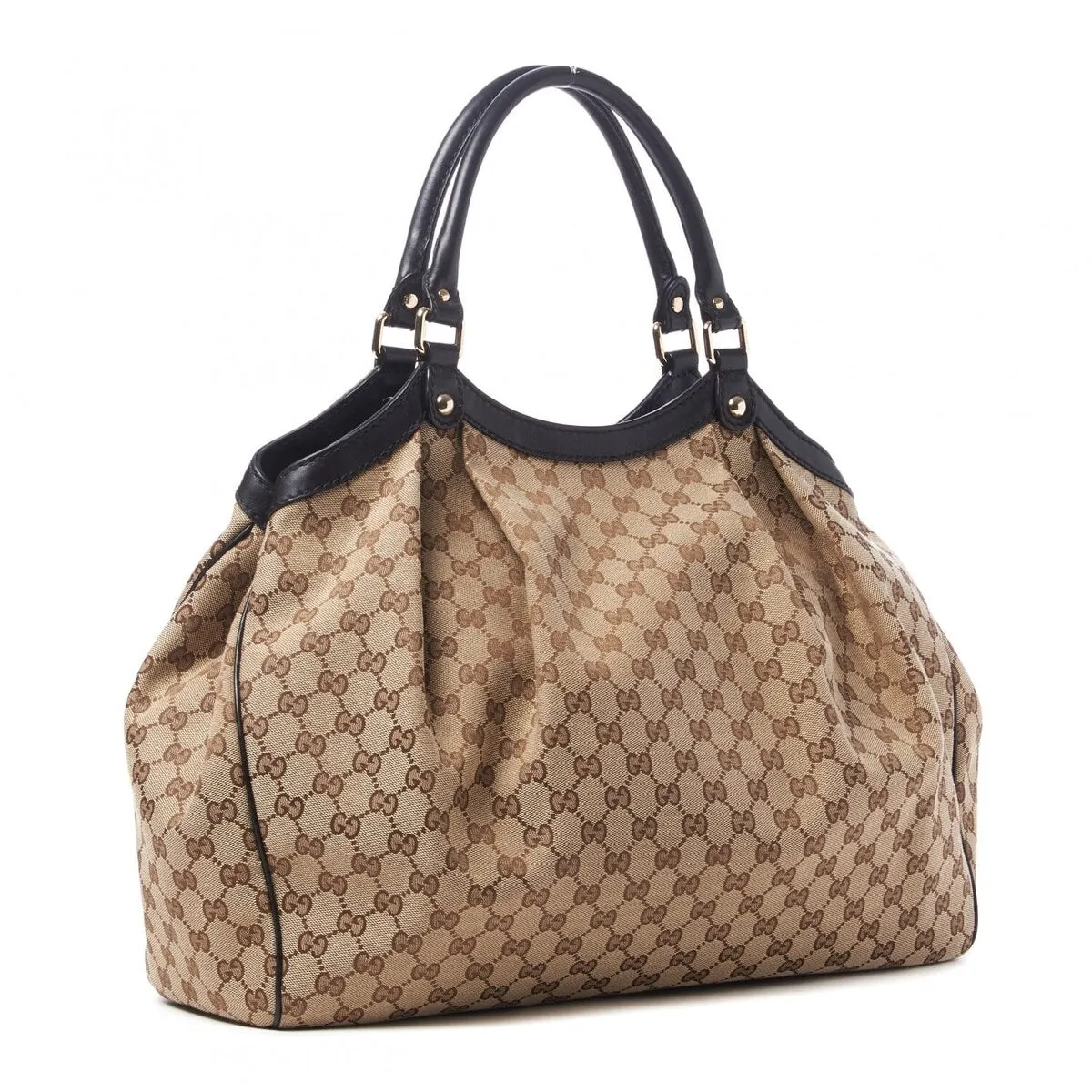 Gucci Sukey Tote Bag GG Canvas (Pre-Owned) - One Size sold by Zulily product image thumbnail 3